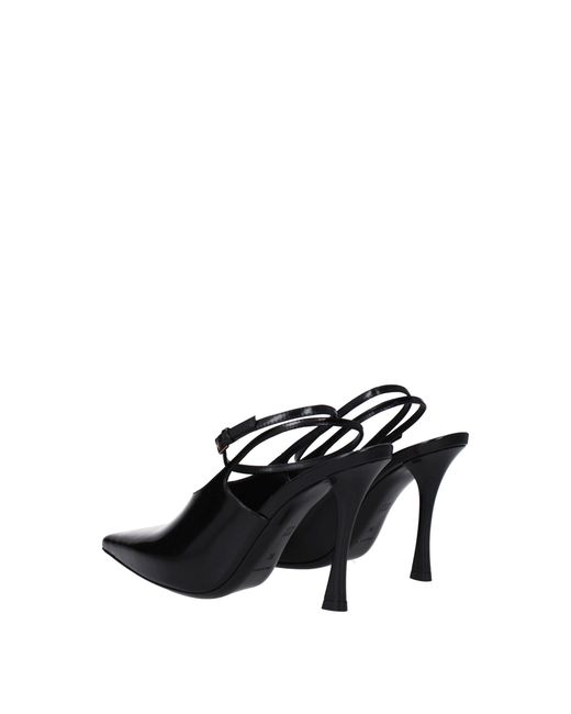 Givenchy Black Leather High Heel Pumps for men