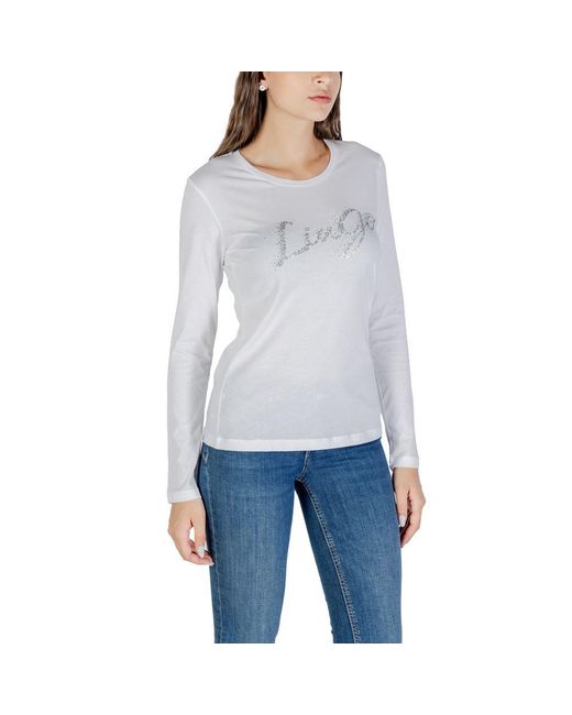 Liu Jo Blue Cotton Long Sleeve