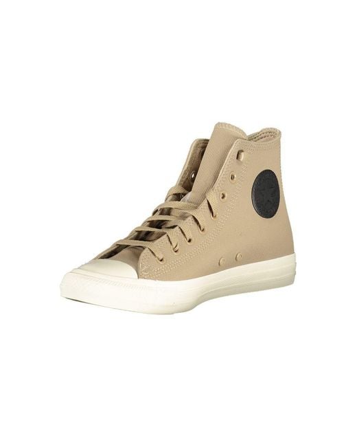 Converse Natural Beige Leather Unisex Sneaker