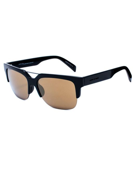 Italia Independent Blue Black Acetate Sunglasses for men