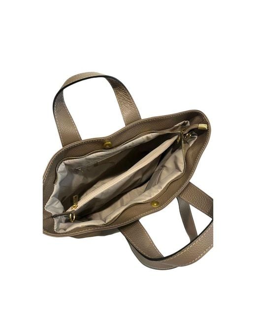 Baldinini Brown Cowhide Handbag