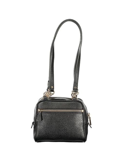Guess Black Polyurethane Handbag