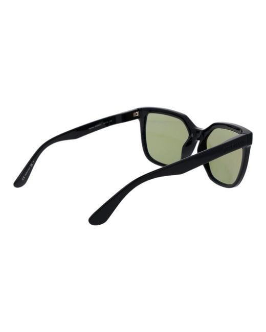 Serengeti Green Black Plastic Sunglasses