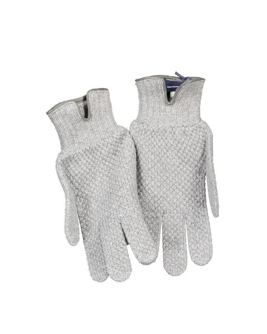 Harmont & Blaine Gray Grigio Lana Men Glove for men