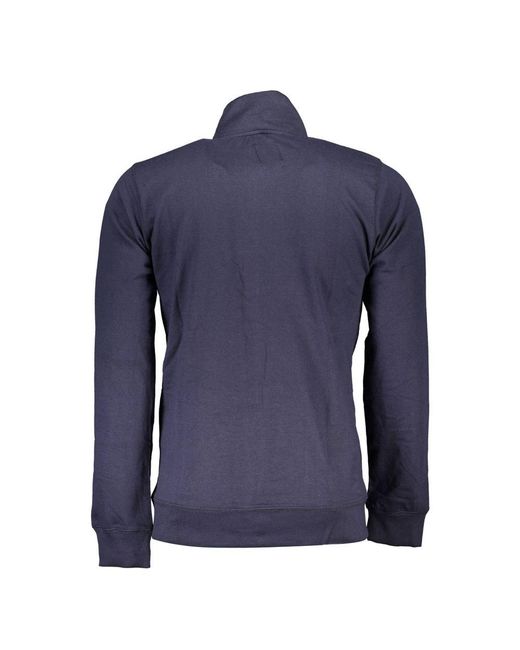 Gianmarco Venturi Blue Cotton Men's Sweatshirt for men