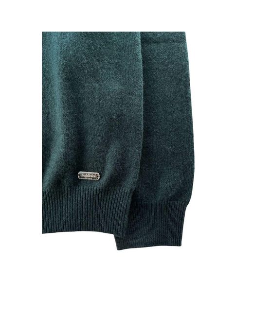 Baldinini Green Cashmere Sweater for men