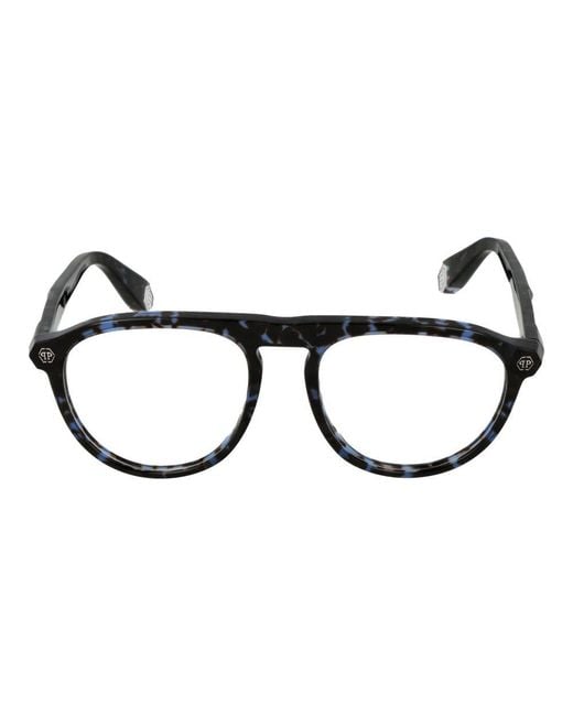 Philipp Plein Black Blue Men Glasses Frame for men
