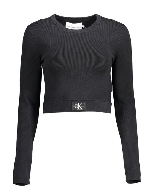 Calvin Klein Black Elastane Shirt