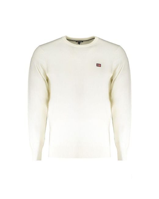 Norway 1963 White Wool Sweater for men