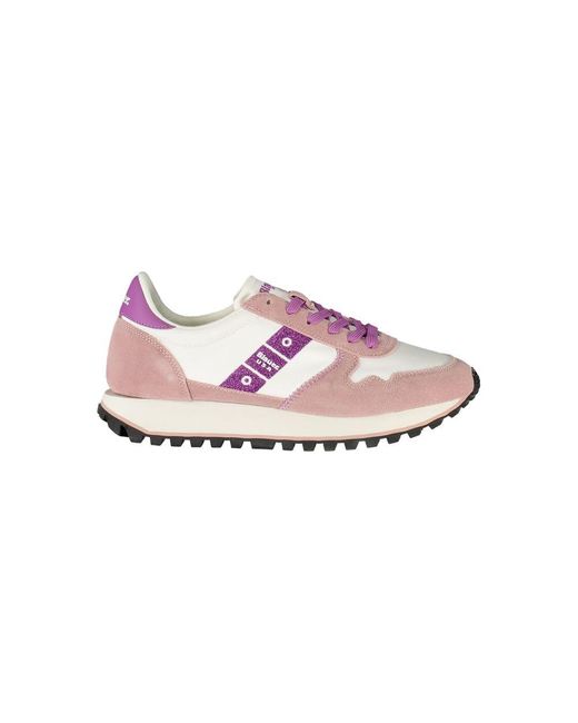 Blauer Pink Leather Sneaker
