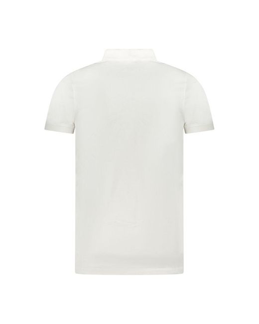 Tommy Hilfiger White Cotton Men's Polo Shirt for men