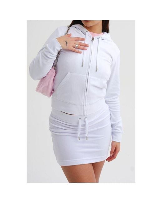 Juicy Couture White Polyester Sweatshirt