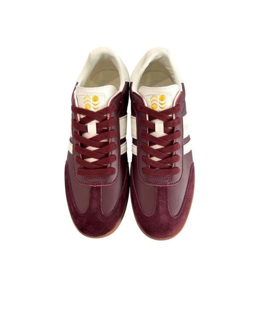 Pantofola D Oro Red Suede Men's Sneaker for men