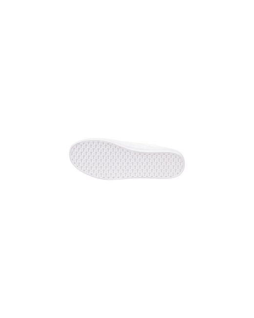 Tommy Hilfiger White Cream Recycled Cotton Low Top Sneakers