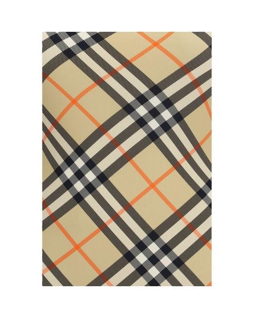 Burberry White Check Swimsuit