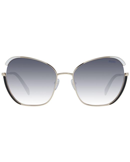 Emilio Pucci Gray Sunglasses