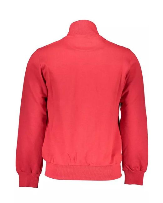 La Martina Pink Cotton Sweater for men