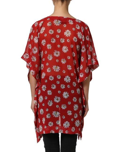 Dolce & Gabbana Red Floral V