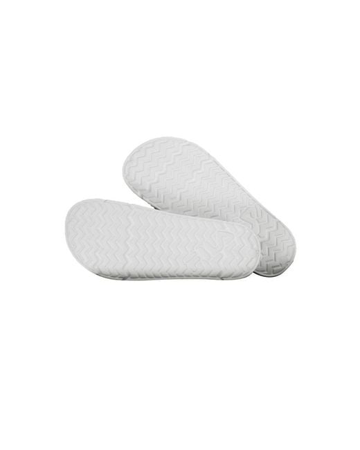 Fila White Polyethylene Sandal