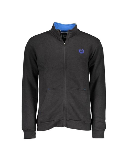 Gianmarco Venturi Black Polyester Men's Sweatshirt for men