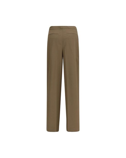 Lardini Green Brown Wool Oves Aries Casual Pants