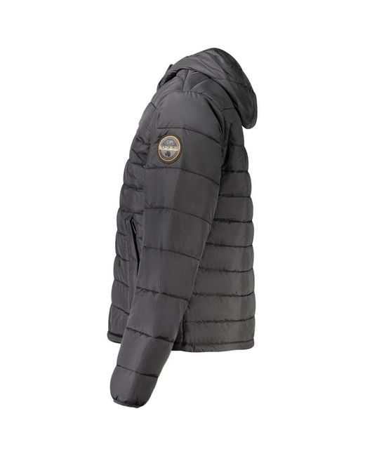 Napapijri Gray Polyamide Jacket for men