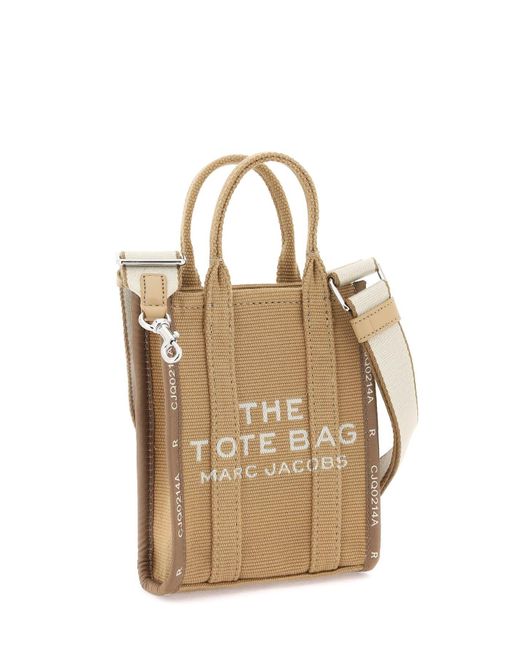 Marc Jacobs Natural The Jacquard Mini Tote Bag