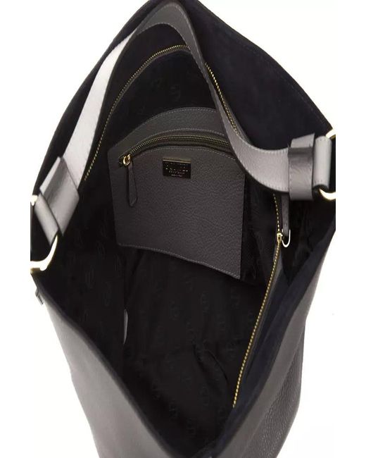 Pompei Donatella Gray Fog Shoulder Bag
