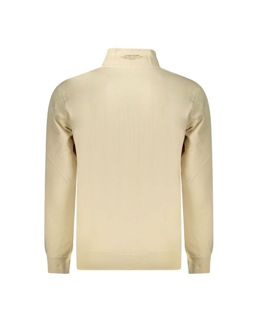 COVERI MOVING Natural Beige Cotton Men's Sweatshirt for men