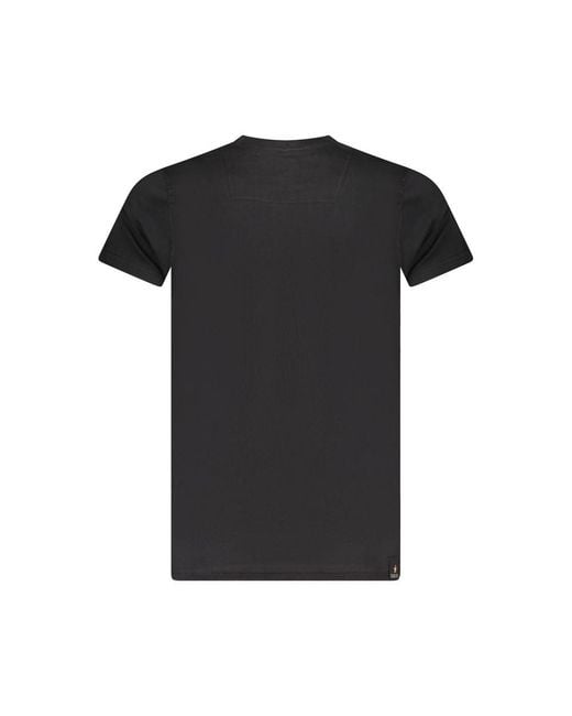 Accademia Militare Black Cotton T-Shirt for men