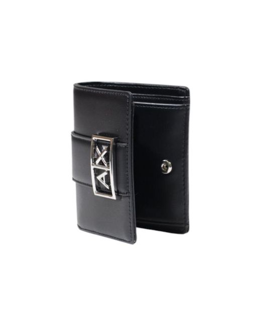 ARMANI EXCHANGE Black Polyester Wallet