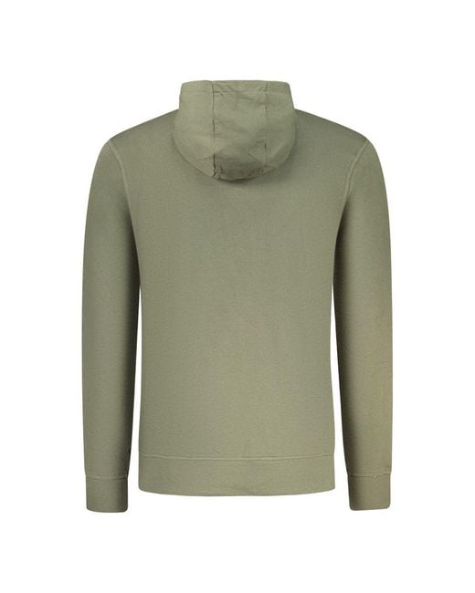 North Sails Green Cotton Sweatshirt for men