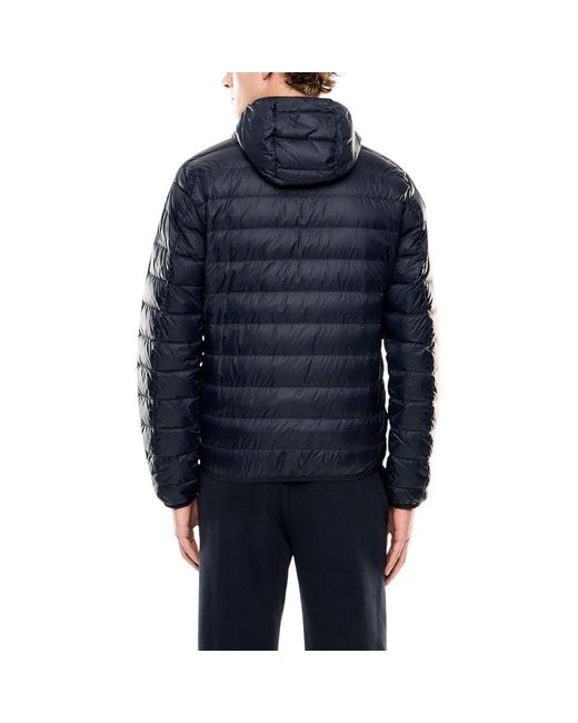 EA7 Blue Polyamide Shell Jacket for men