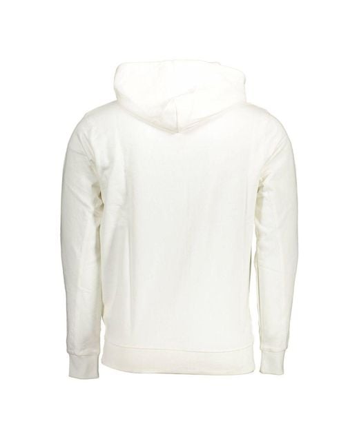 U.S. POLO ASSN. White U. S. Polo Assn. Cotton Sweater for men
