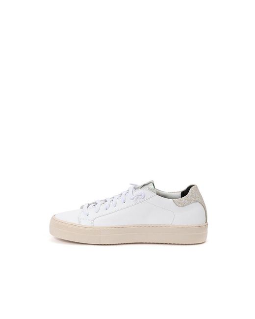 P448 John Sneakerwhitebeige