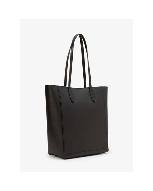 Michael Kors Black Leather Tote Bag