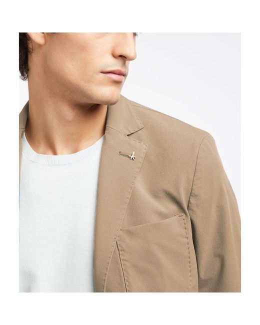 AT.P.CO Brown At. P.Co Polyamide Blazer for men
