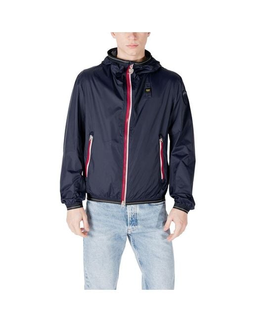 Blauer Blue Polyamide Jackets & Coat for men