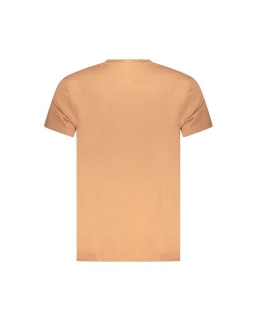 Iceberg Natural Marrone Cotton Men T for men