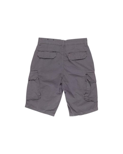 Lyle & Scott Gray Cotton Short for men