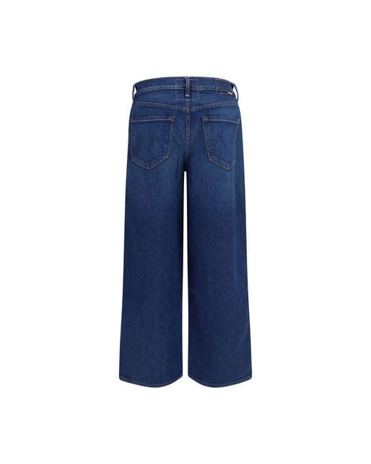 Mother Blue Cotton Jeans Denim