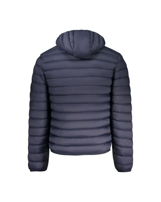 Armata Di Mare Blue Polyamide Jacket for men