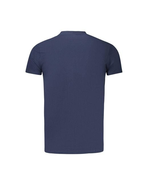 Pepe Jeans Blue Cotton T-Shirt for men