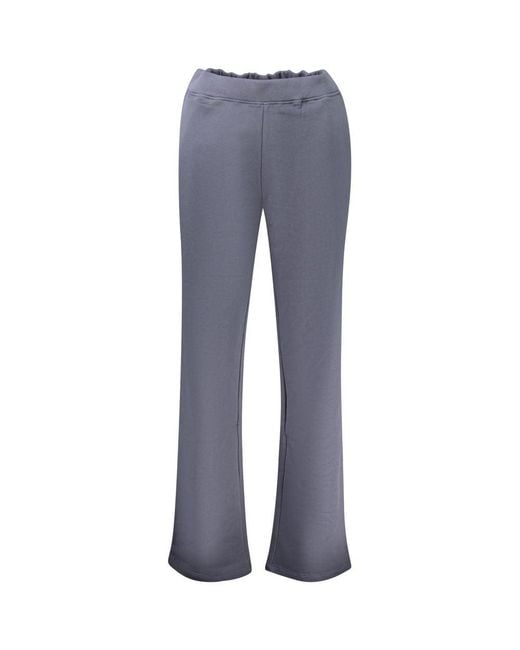 North Sails Blue Blu Cotton Woman Sweatpant