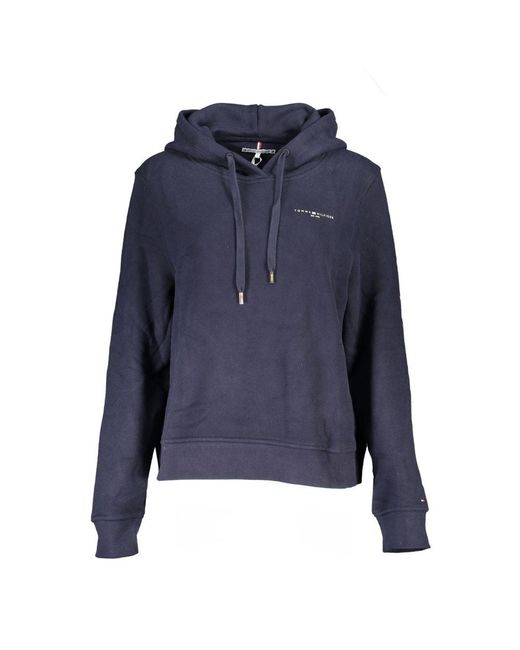 Tommy Hilfiger Blue Cotton Sweater