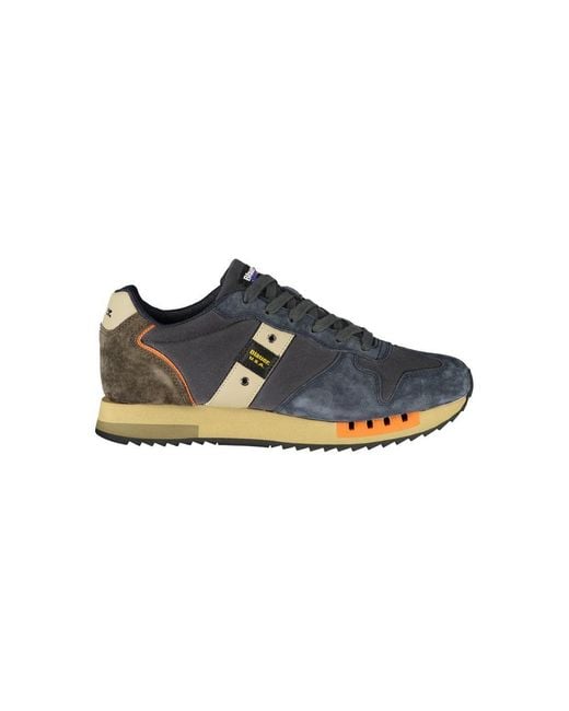 Blauer Blue Polyurethane Men Sneaker for men