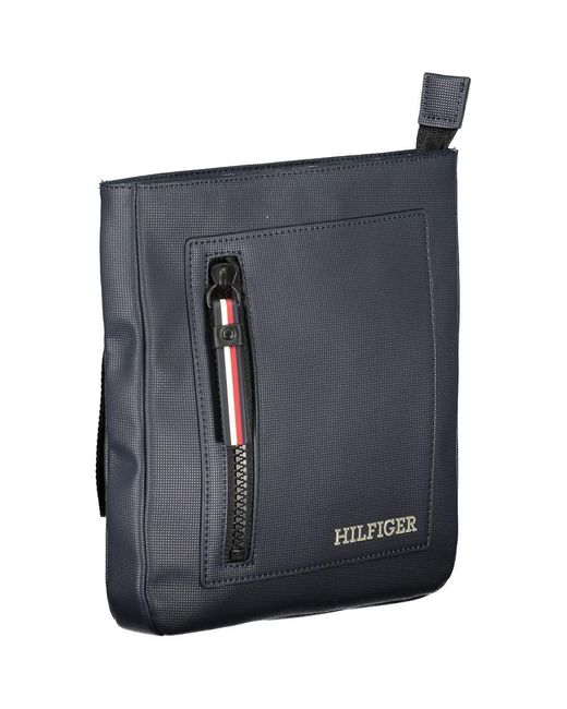 Tommy Hilfiger Blue Polyethylene Shoulder Bag for men