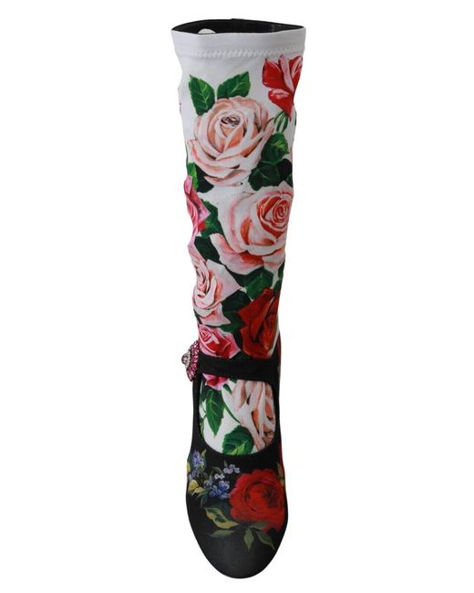 Dolce & Gabbana Red Heeled Boots
