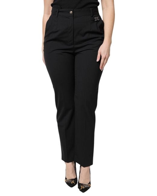 open lace back dress The Tailory New York Hakama Trousers, Black, High Rise, Tailored, Wool-Blend, City Hall Wedding main image 1