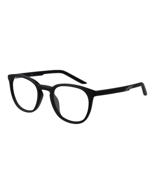 Nike Black Stainless Steel Glasses (frames)